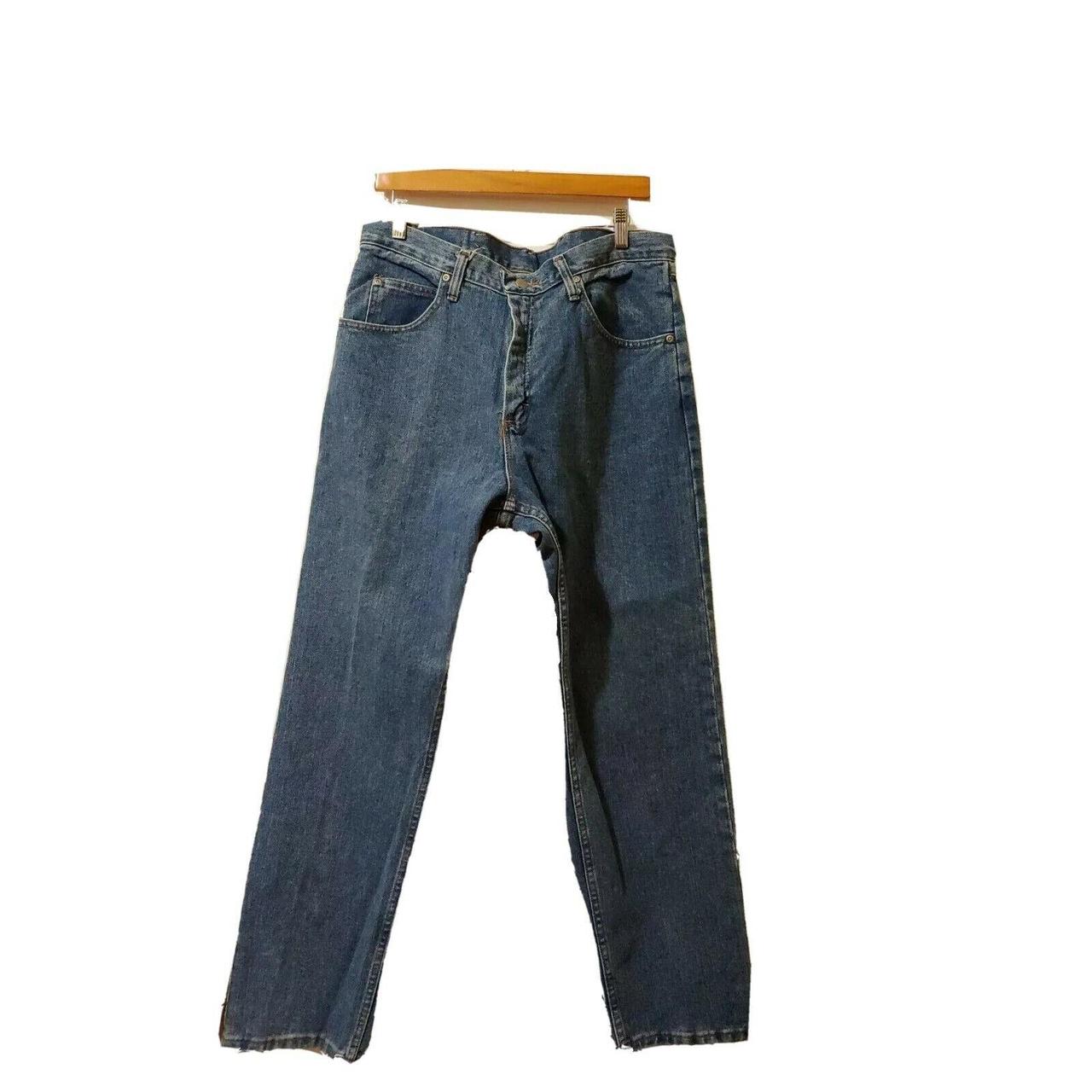 wrangler authentic 5 pocket jeans