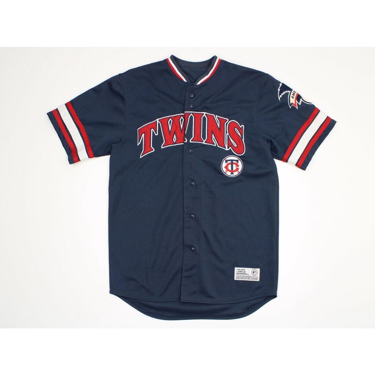 Men's Size XL Minnesota Twins Joe Mauer Jersey MLB Genuine