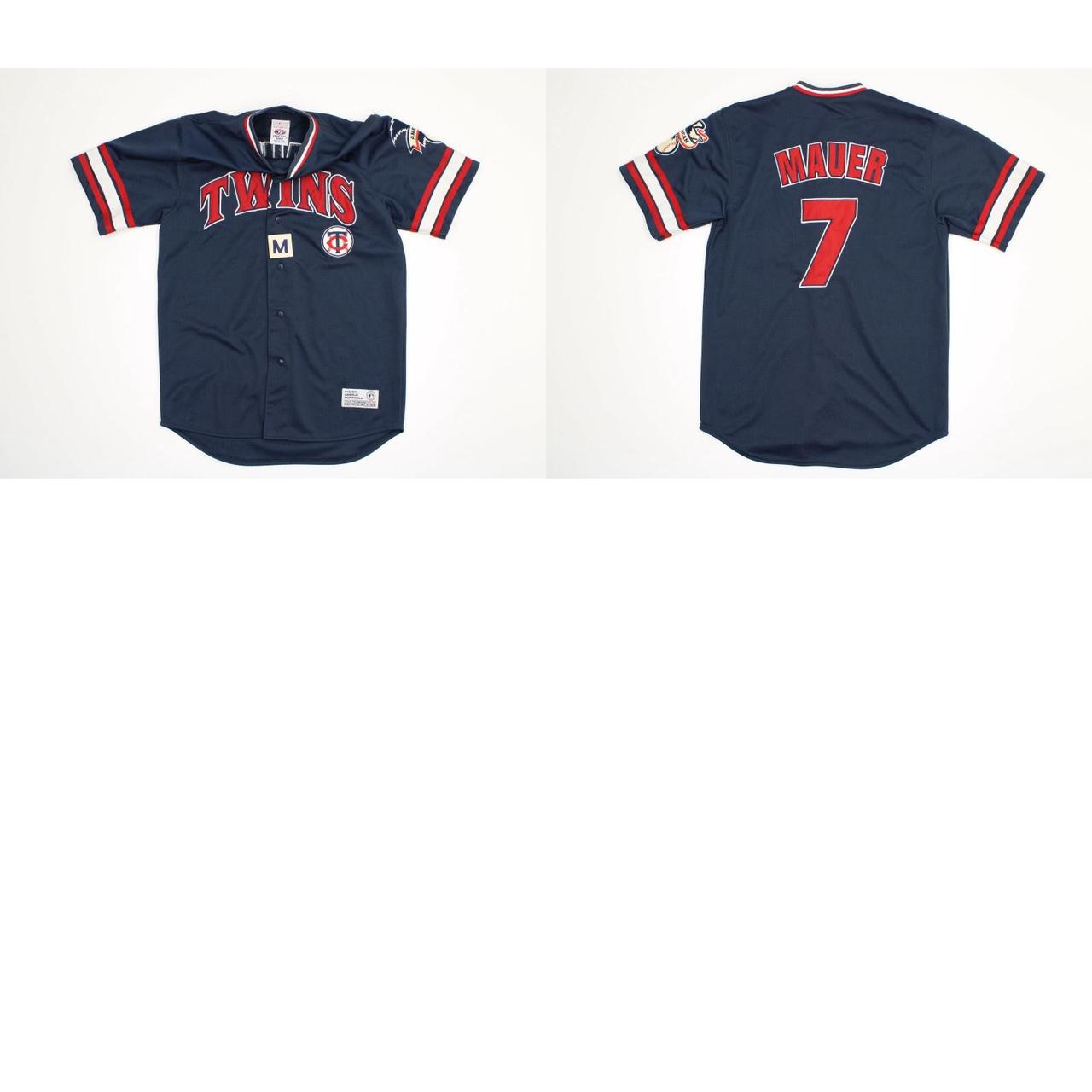 Minnesota Twins Joe Mauer 7 jersey 100% polyester - Depop