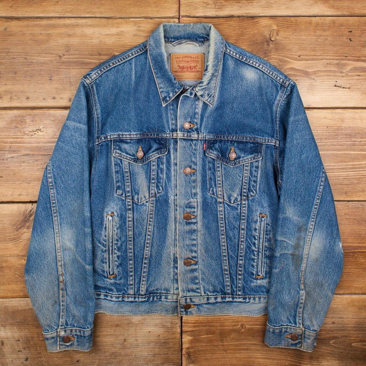 second hand levis denim jacket