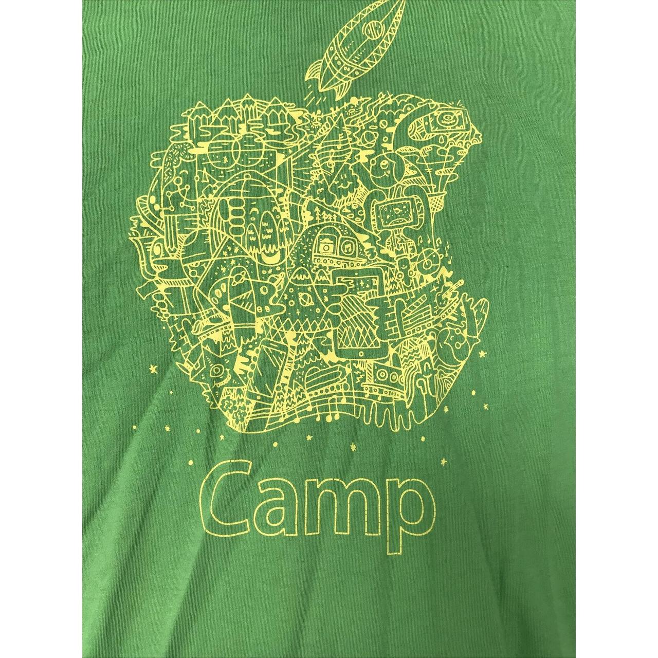 Apple Women's Green T-shirt (2)