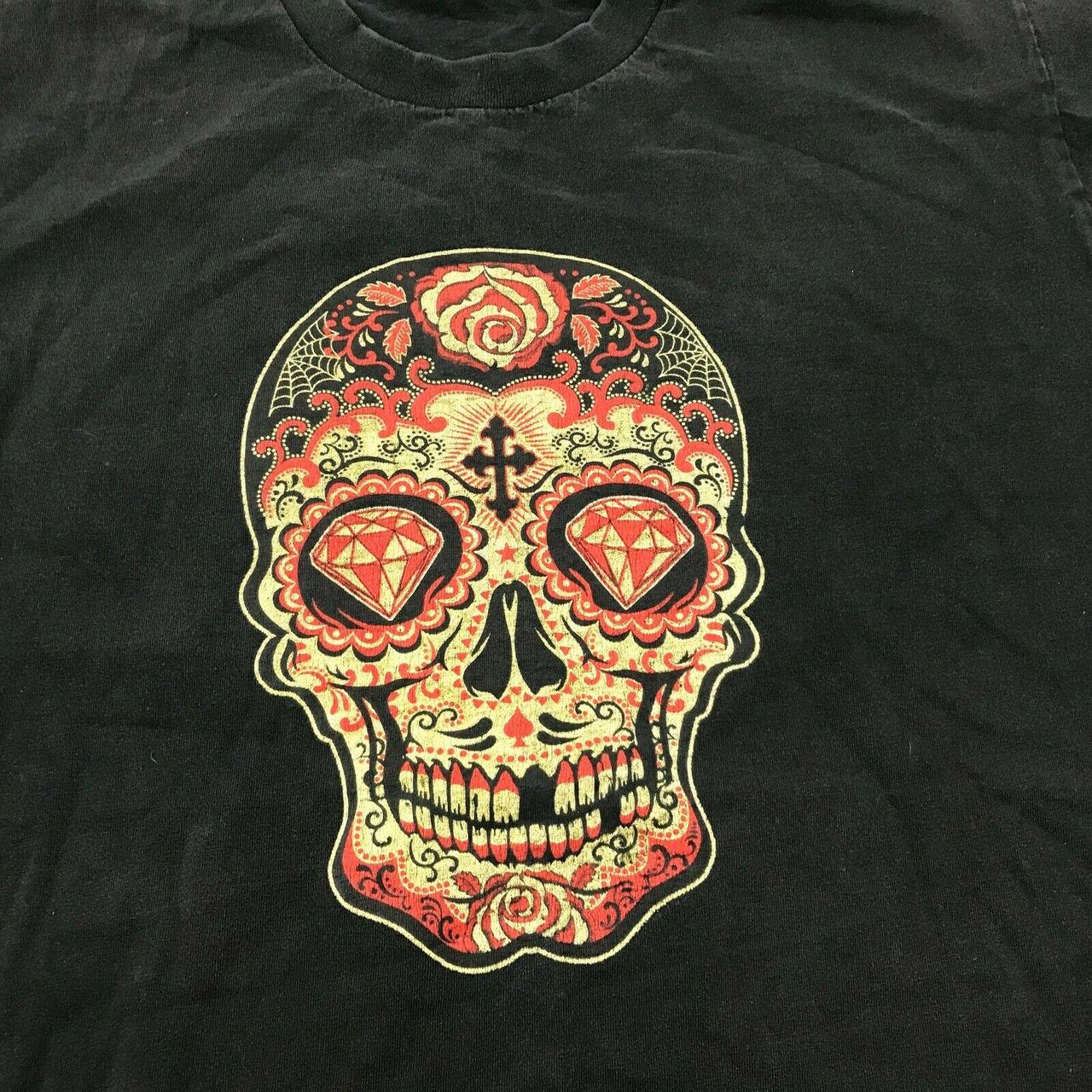 Sugar Men's Black Tshirt Depop