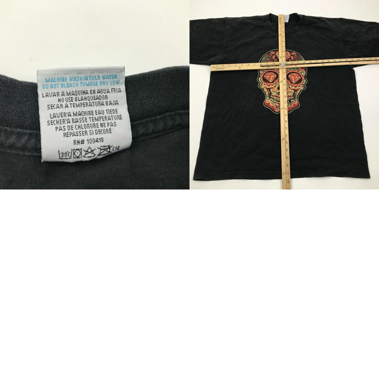 Sugar Men's Black Tshirt Depop