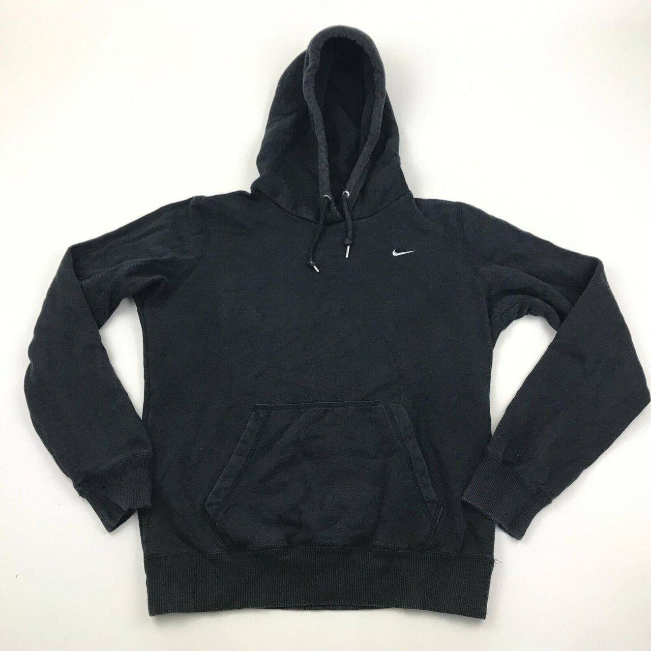 Nike Sweater Hoodie Womens Size Medium M Black... - Depop