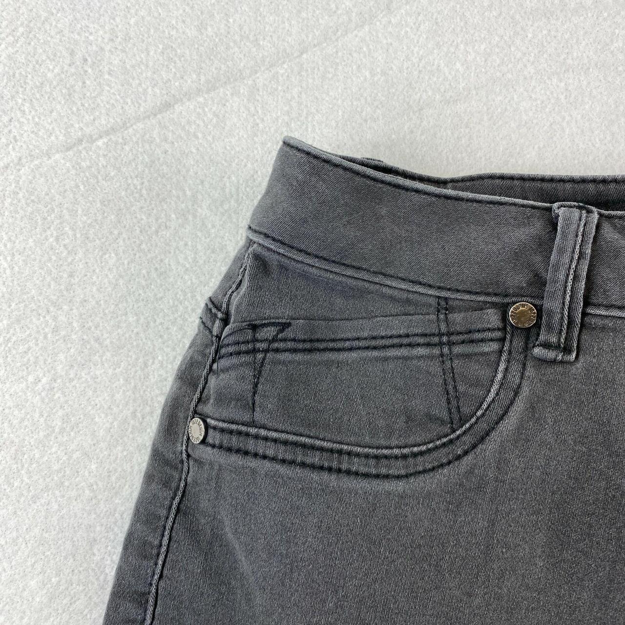 1822 Denim Skinny Jeans Women's 16W Gray Charcoal... - Depop
