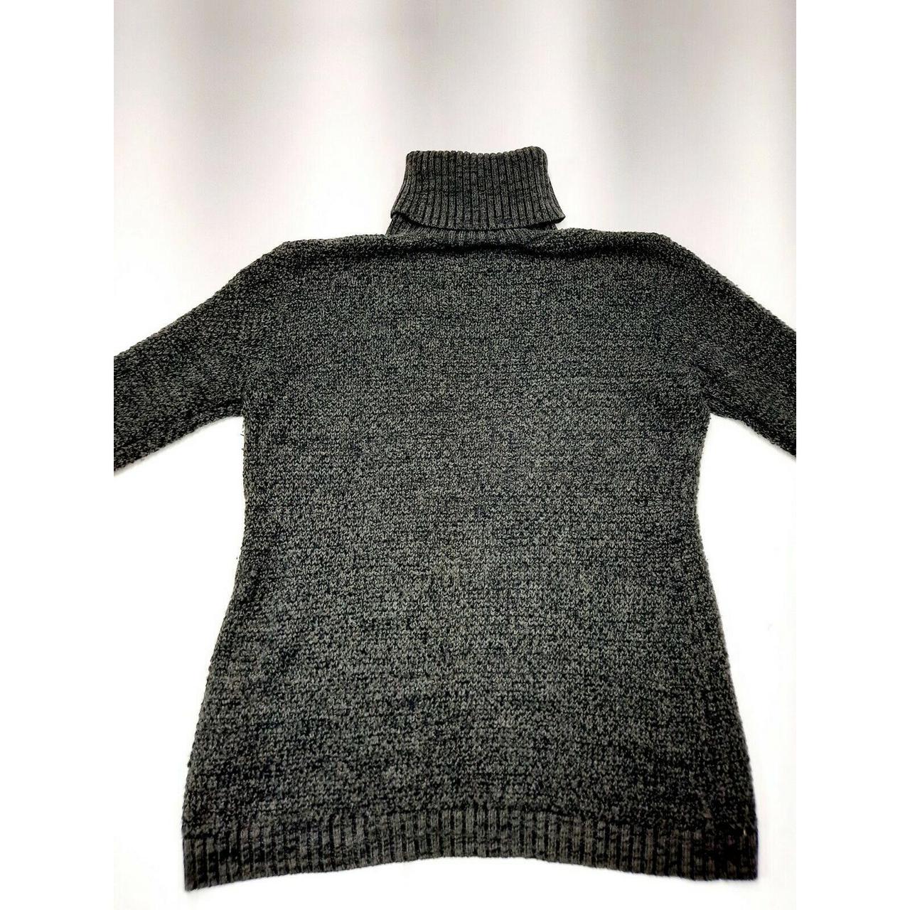 Ab Studio Turtle Neck Chunky Knit Sweater... - Depop