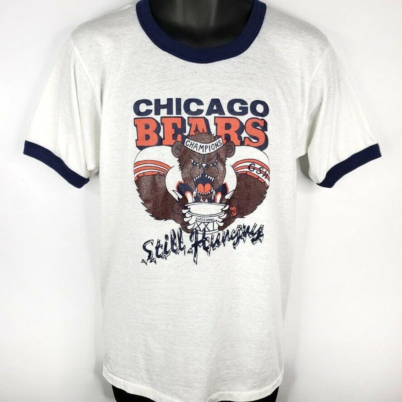 chicago bears t shirt vintage