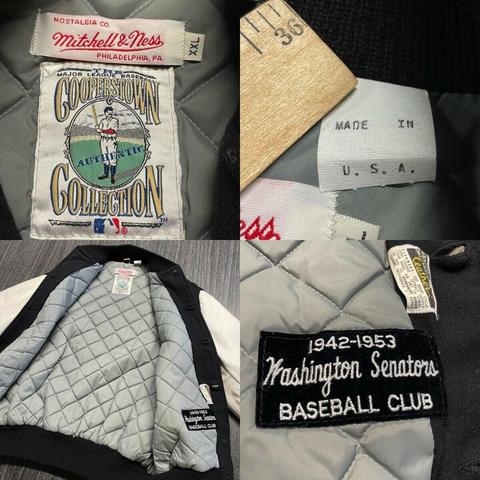 mitchell and ness washington senators