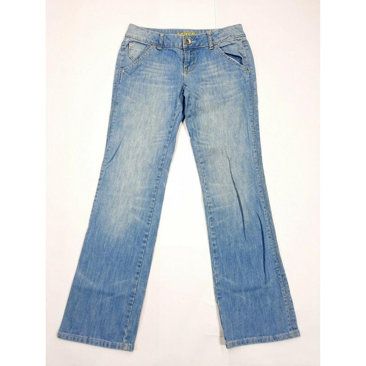 Vintage Arizona Jean Co Low Rise Lightwash Bootcut... - Depop