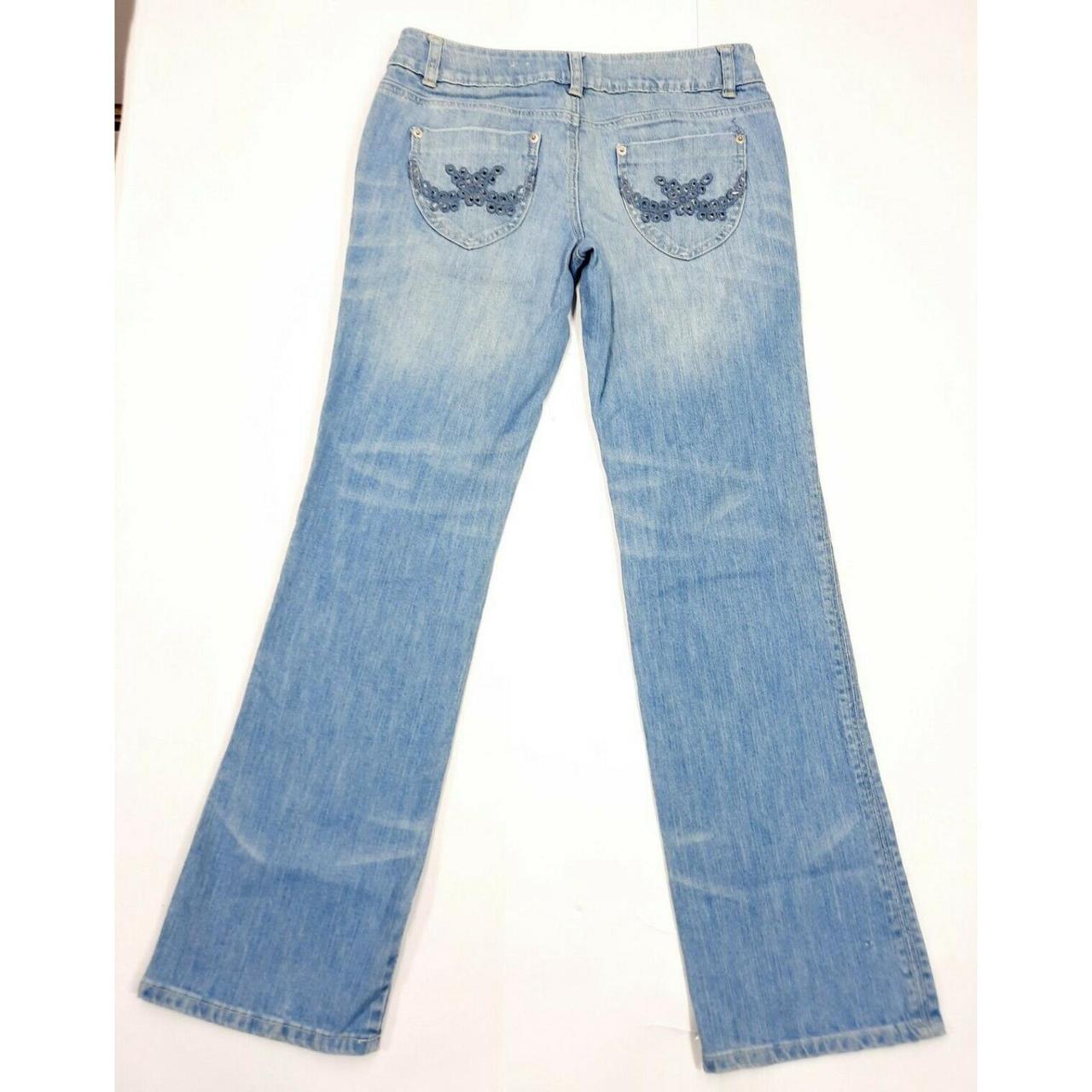 Vintage Arizona Jean Co Low Rise Lightwash Bootcut... - Depop