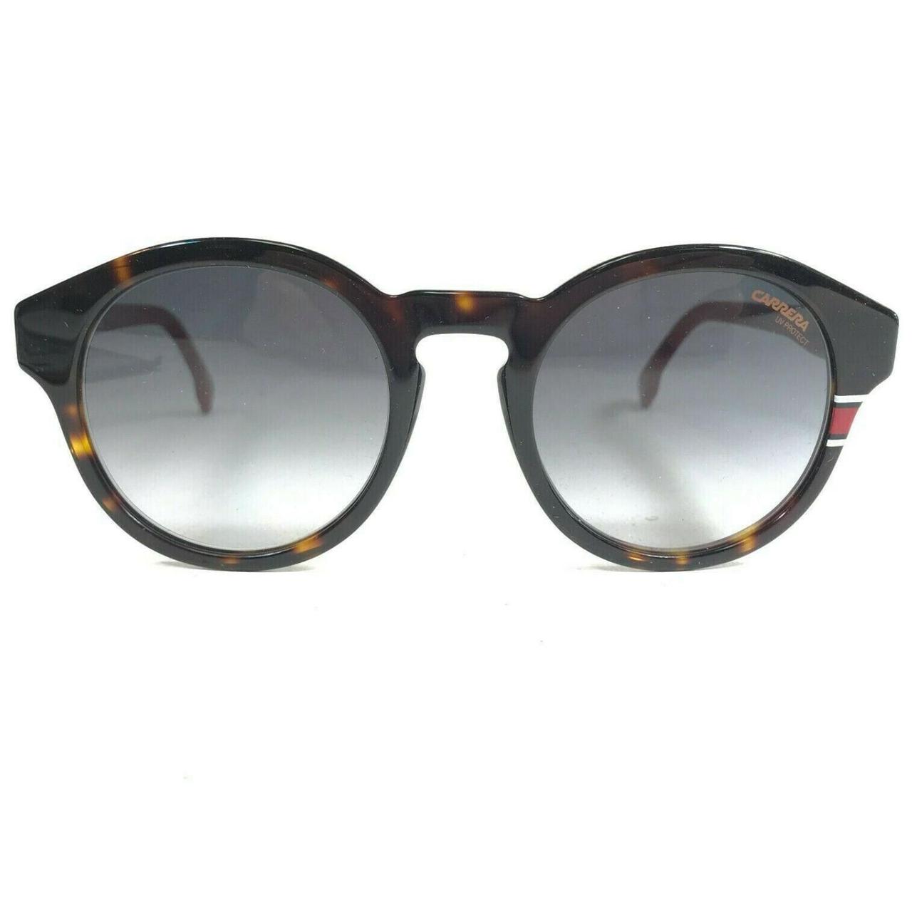 Carrera Men's Red and Black Sunglasses Depop