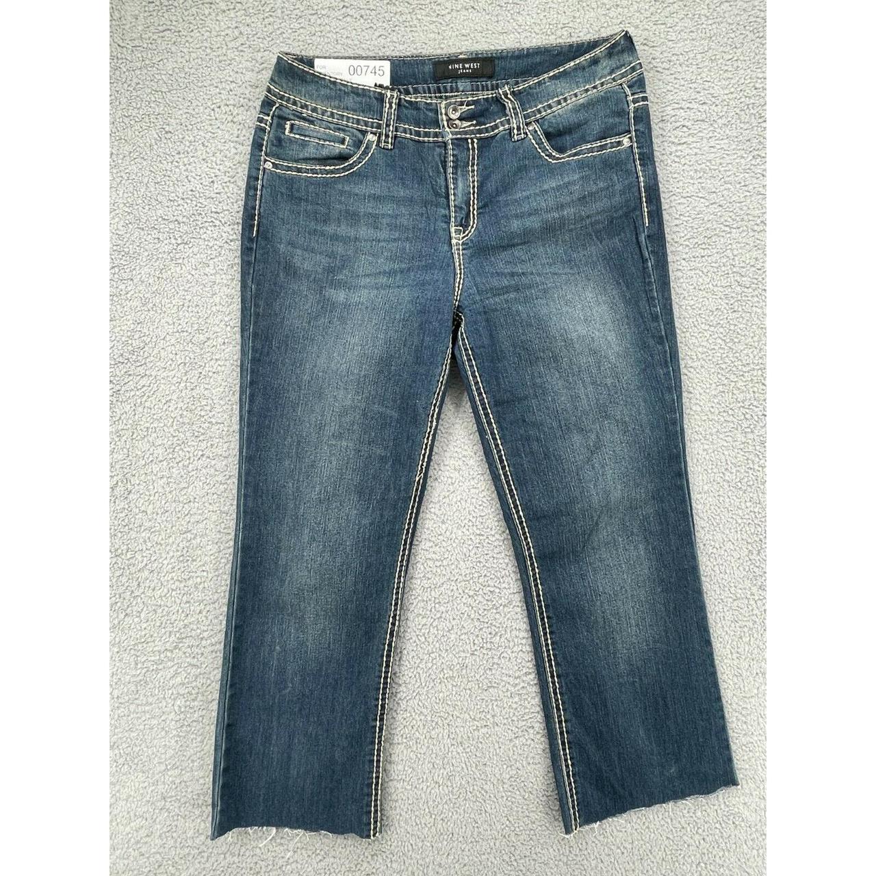 nine west stretch jeans