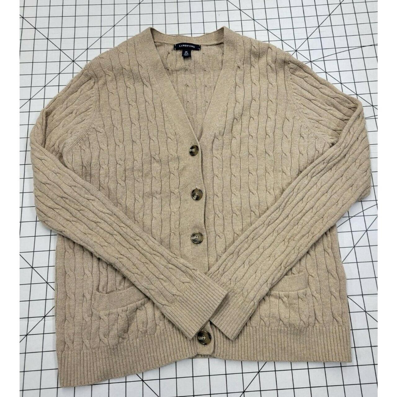 lands end cable knit sweater
