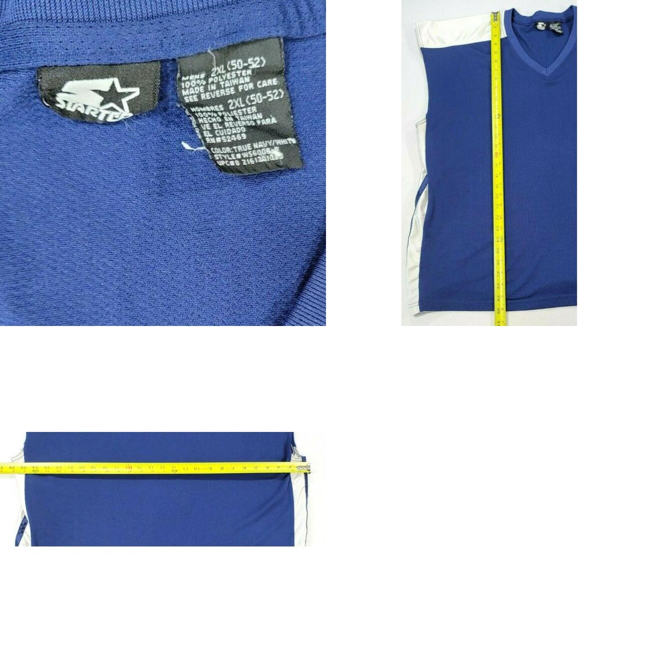 Vintage Starter Sleeveless Basketball Jersey Men... Depop