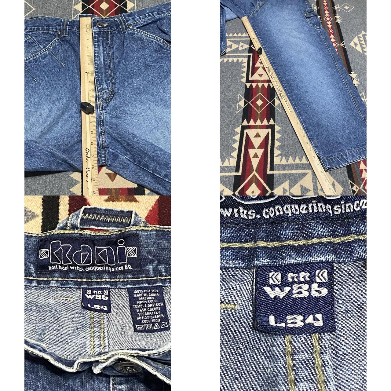 Karl Kani Jeans Hip Hop W36 L33 Rap Men's BIG LOGO... - Depop