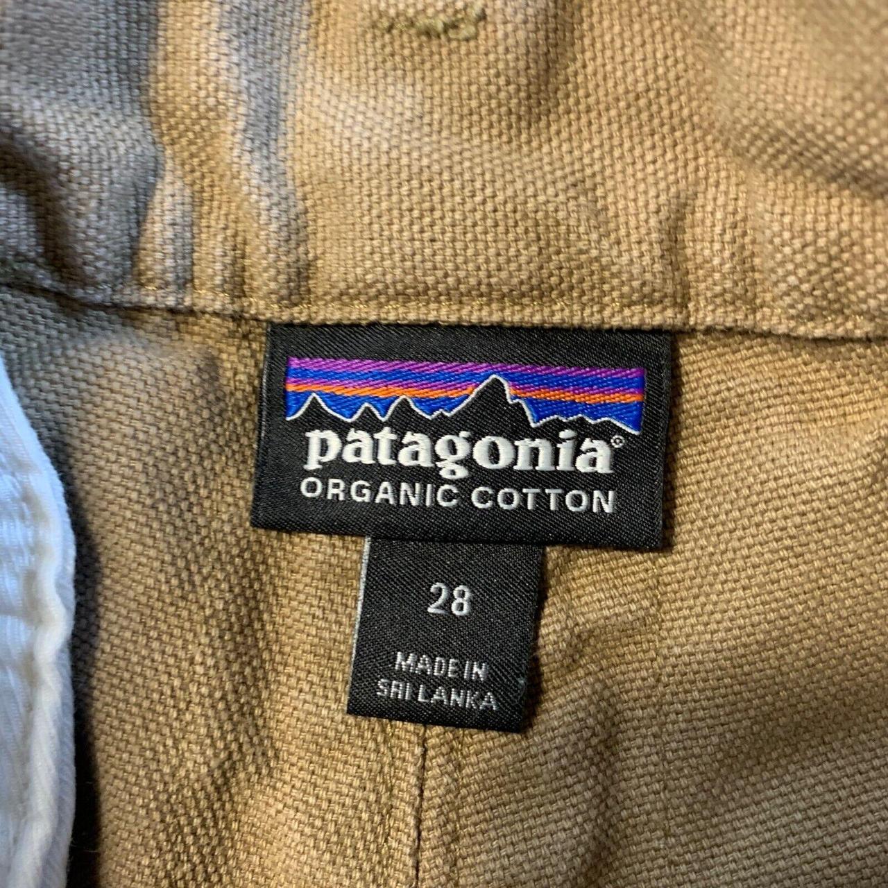 Patagonia Shorts Mens 26 Brown Organic Cotton Canvas... - Depop