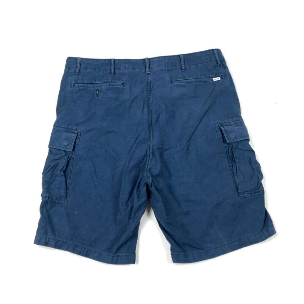 Levi's navy blue sales cargo shorts