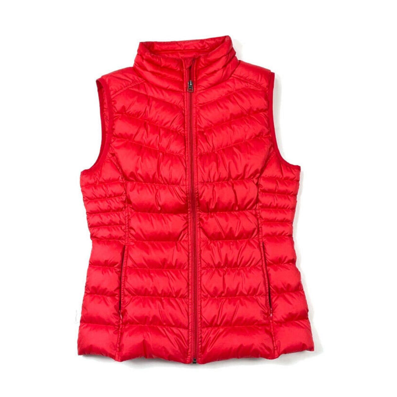 blanc noir puffer vest