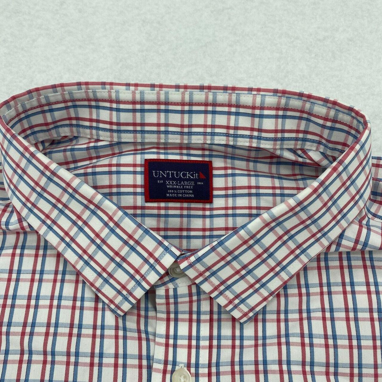 Product Image 2 - UNTUCKIT Red Blue Plaid Long