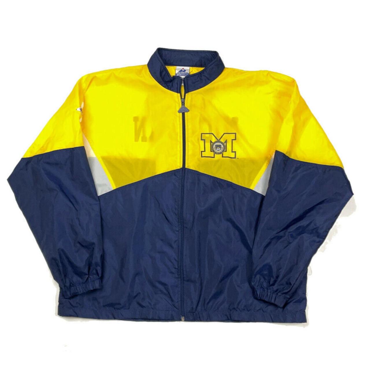 michigan wolverines windbreaker