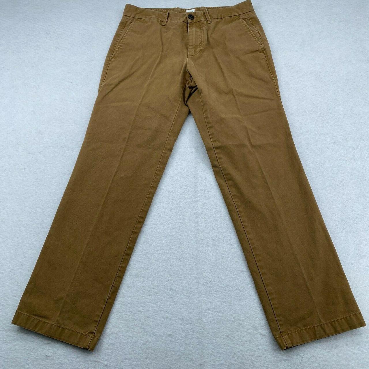 gap original khaki flat front pant