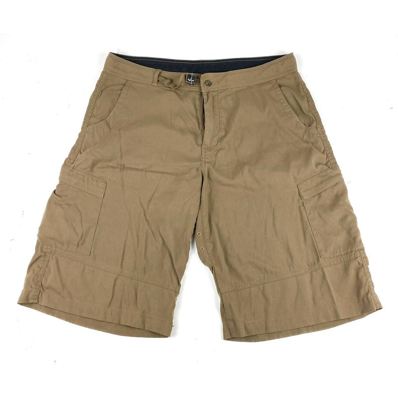 prAna Belted Men's Hiking Climbing Outdoor Shorts... - Depop