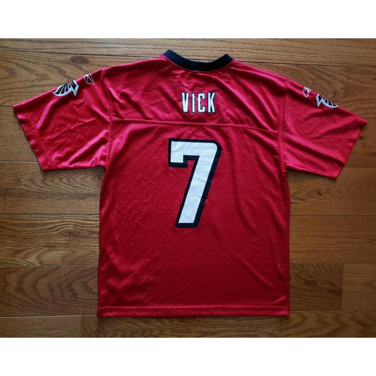 VINTAGE REEBOK MICHAEL VICK ATLANTA FALCONS JERSEY - Depop