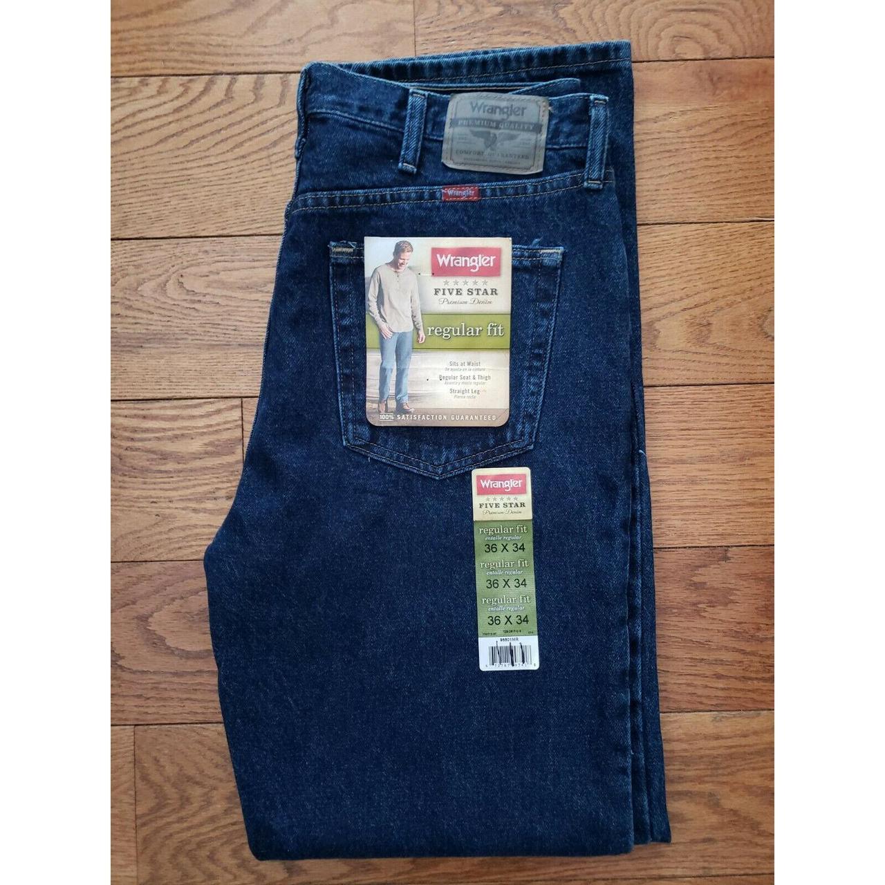 wrangler jeans 5 star regular fit