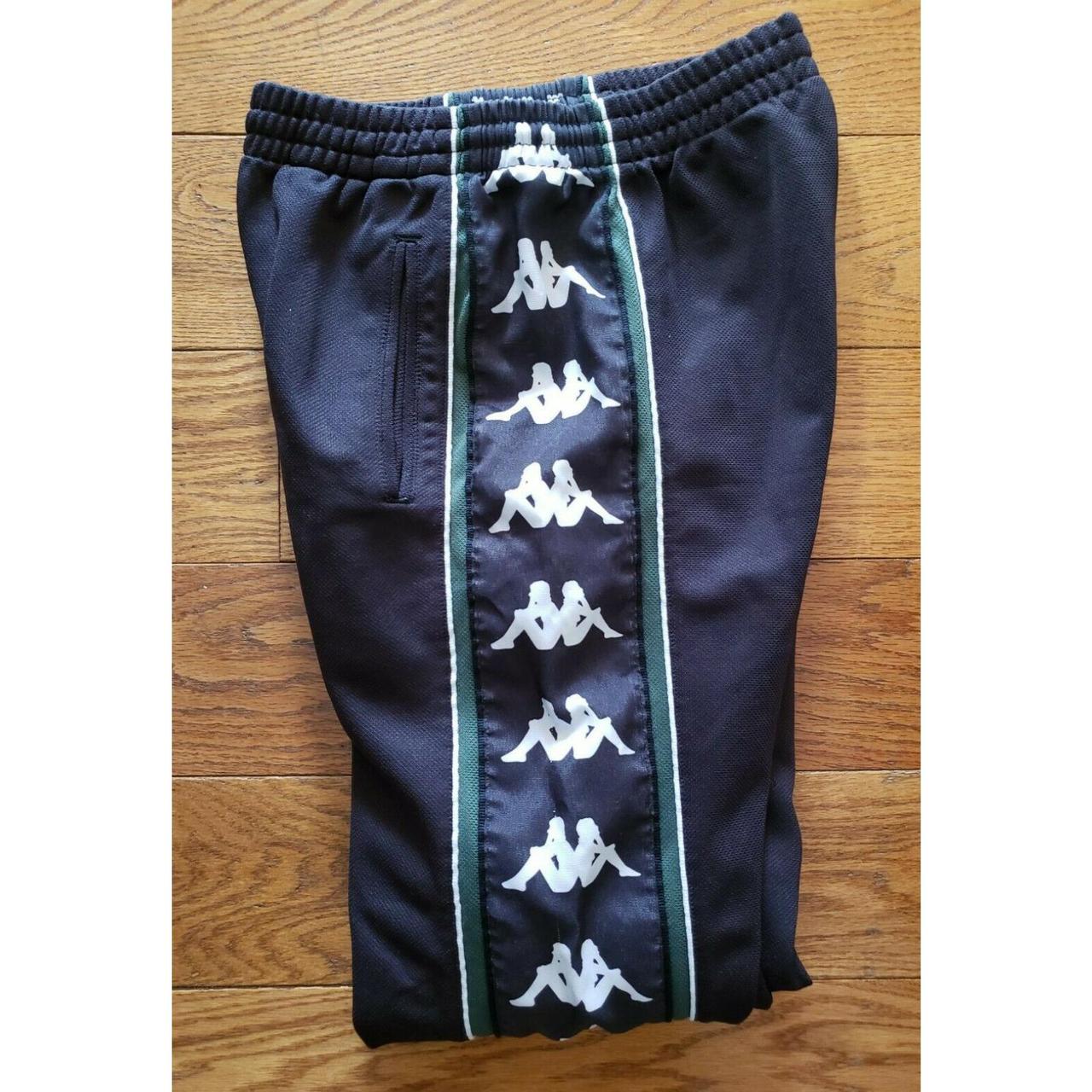 Vintage Kappa Jogger Sweatpants Logo Tape Athletic… - Depop