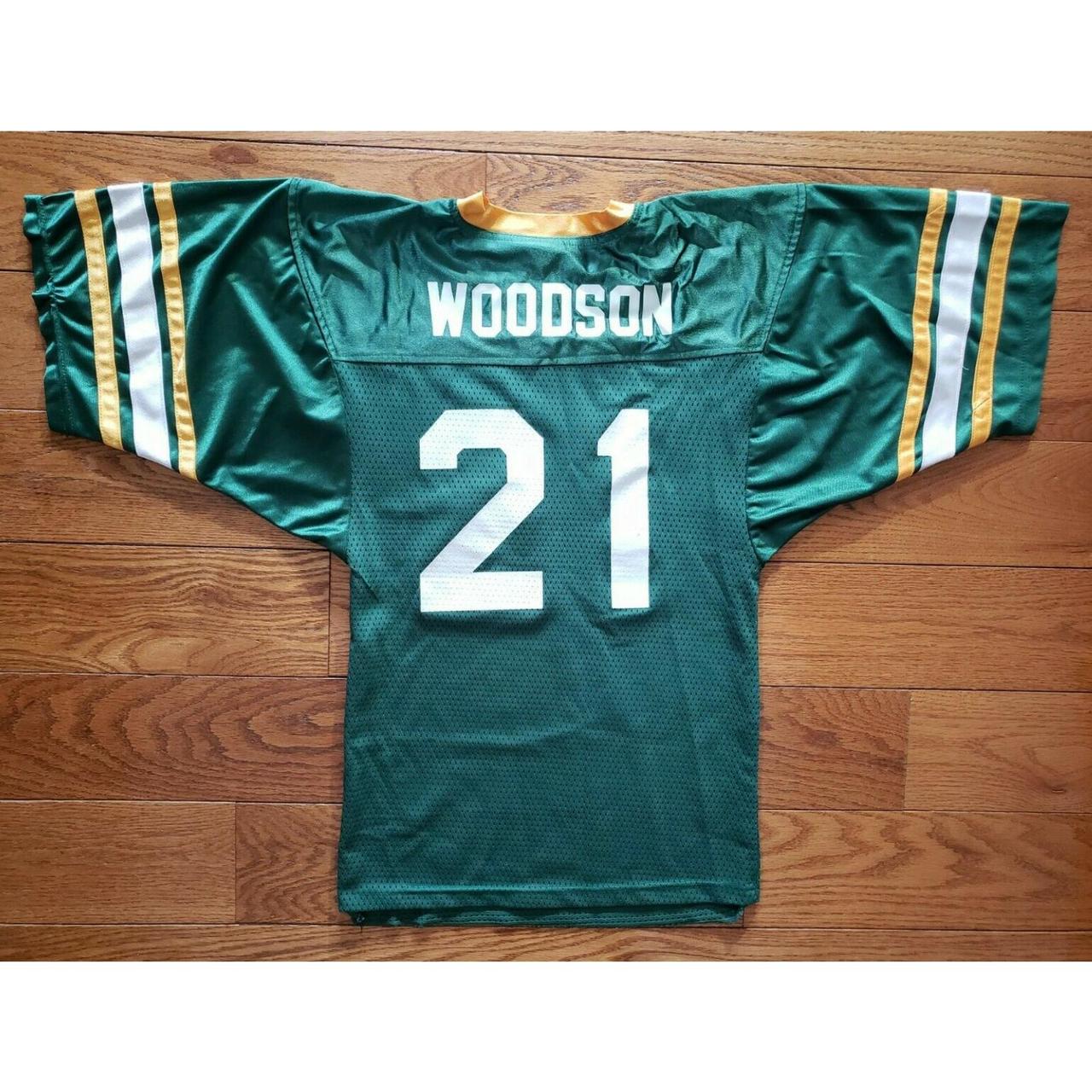 Green Bay Packers jersey #21 Woodson Sz - Depop