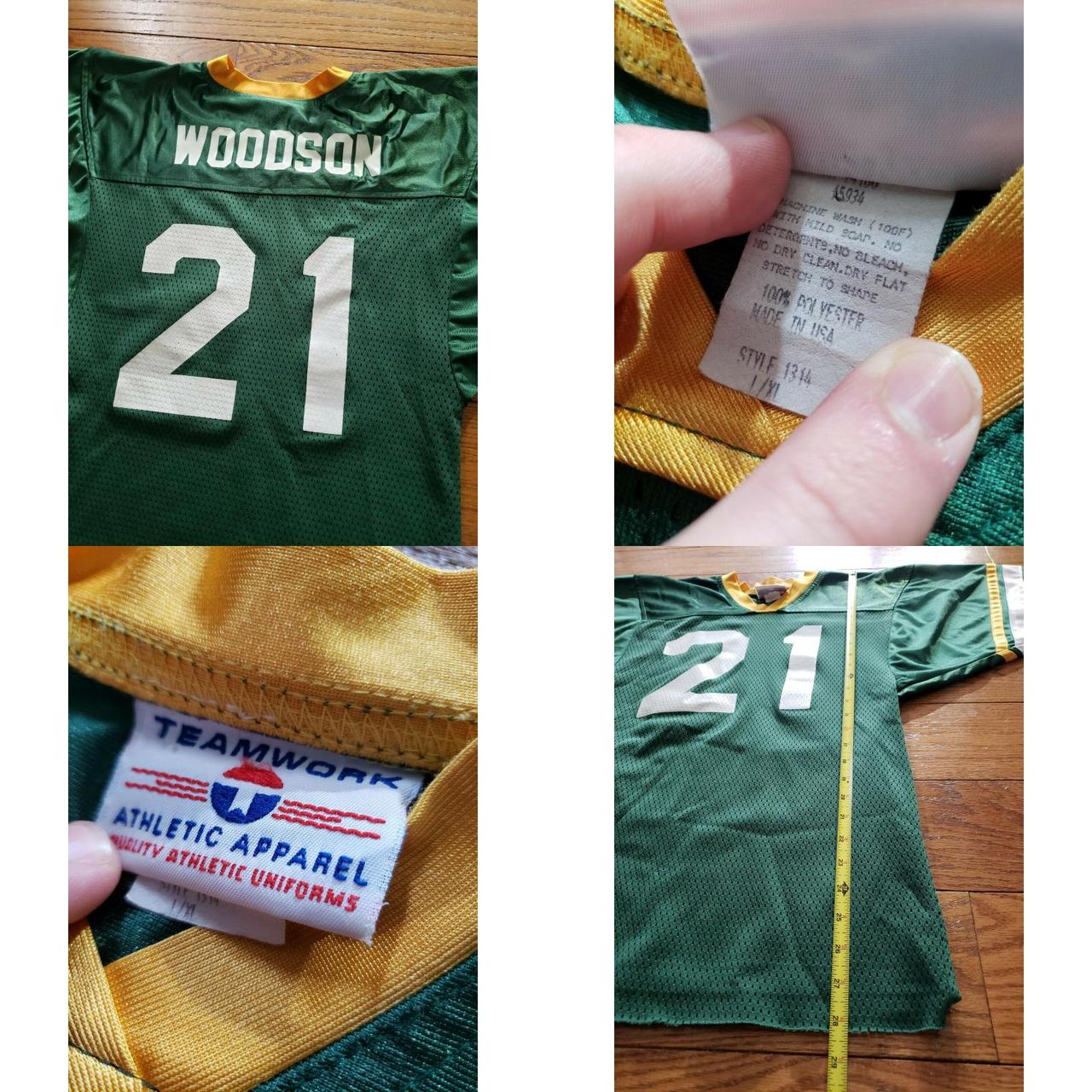 Greenbay Packers Charles Woodson Jersey Size XL - Depop