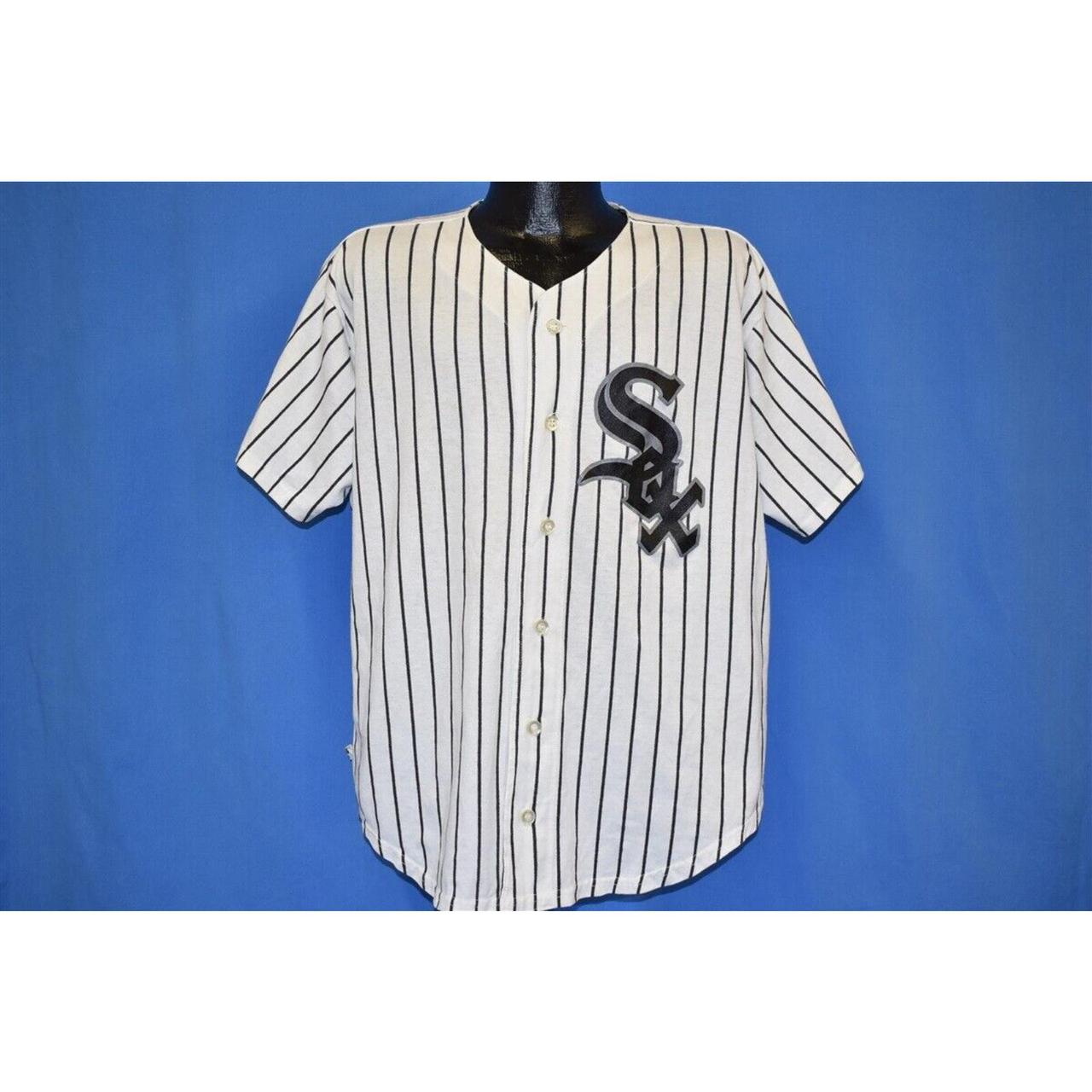 80's Chicago White Sox Jersey. Size medium. Made in - Depop