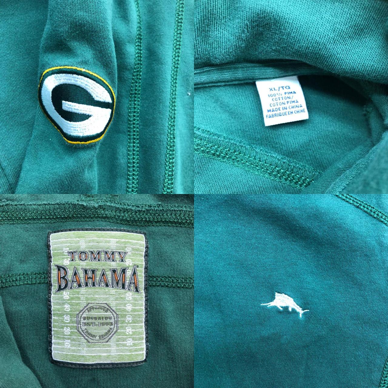 Women's Embroidered Tommy Bahama Green Bay Packers - Depop