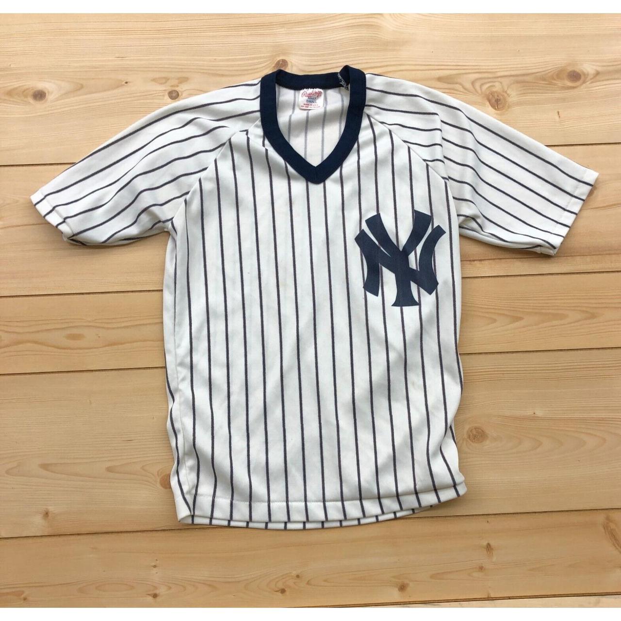 Vintage NY Yankee Jersey - Depop