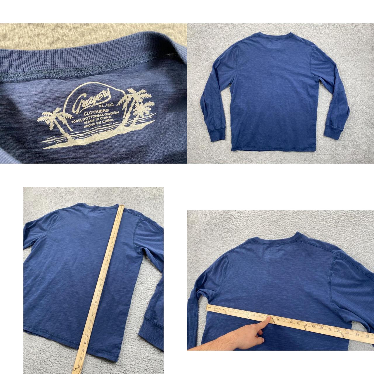 Product Image 4 - Grayers Henley Shirt Mens XL