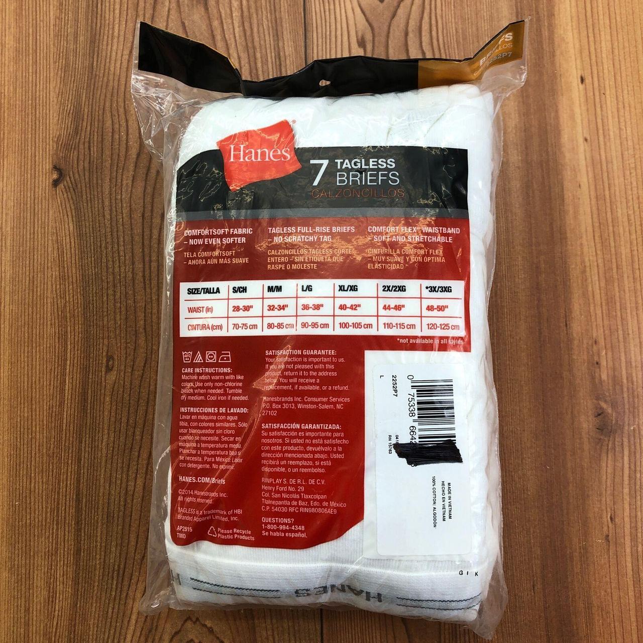 Hanes Men's White Boxersandbriefs Depop