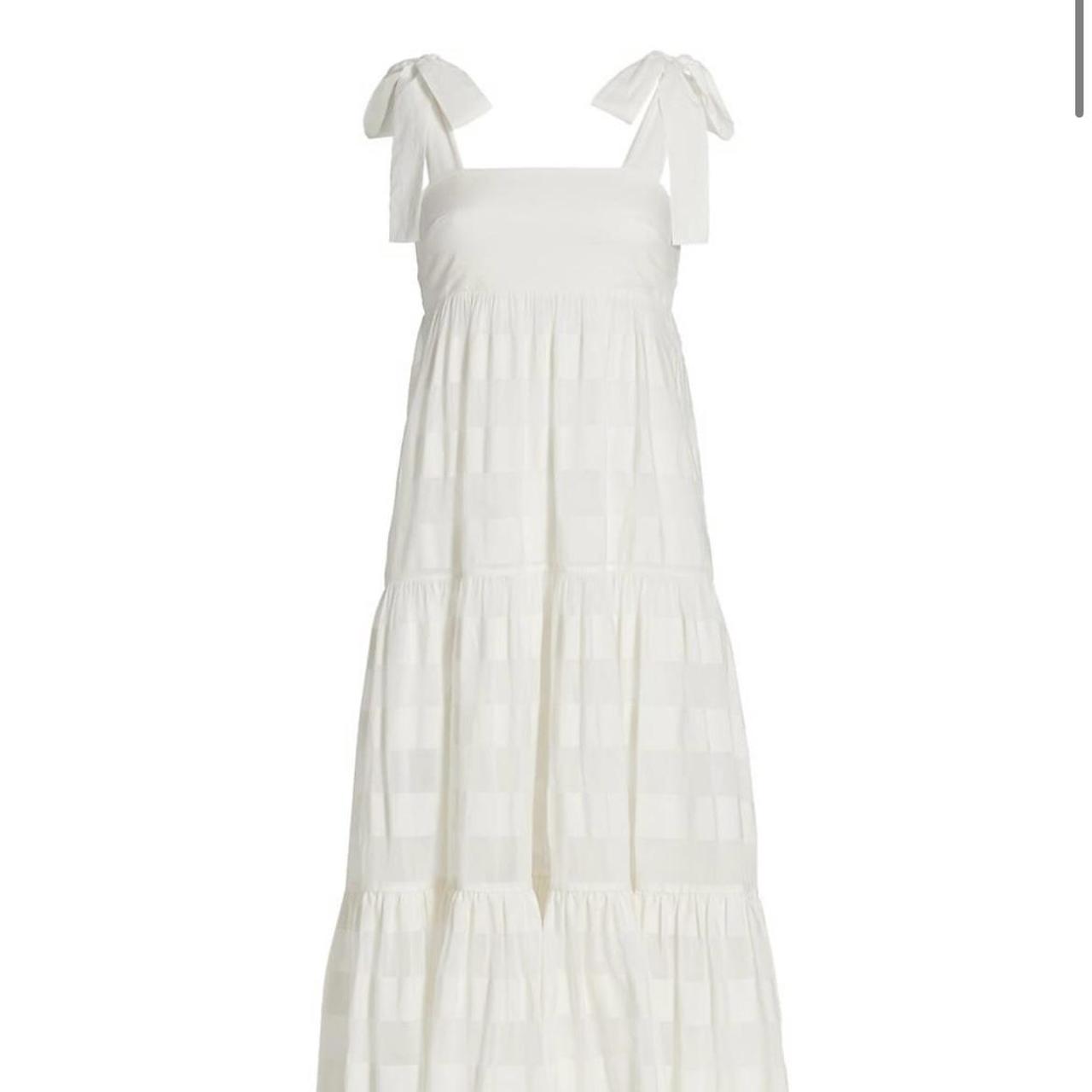 Zimmermann Women's White Dress Depop