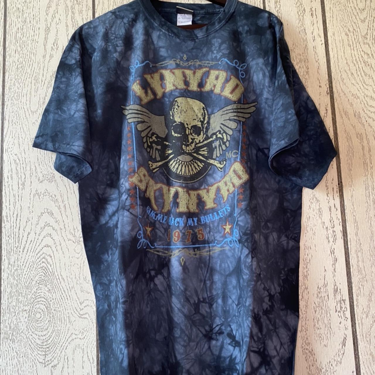 lynyrd skynyrd t shirt tie dye
