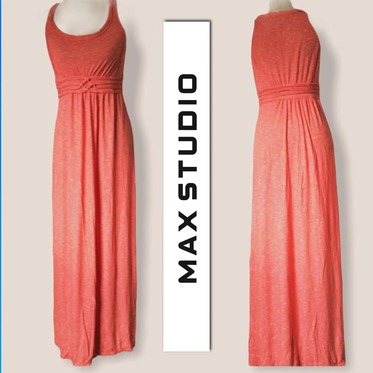 max studio sleeveless maxi dress