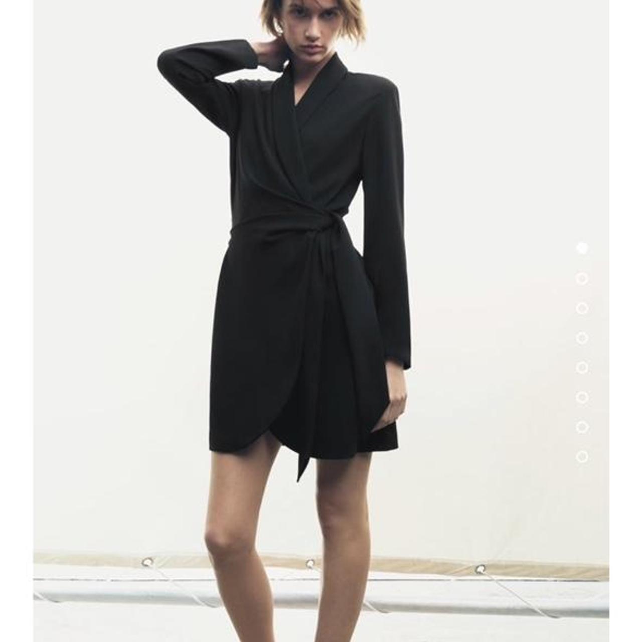 Black blazer dress zara best sale