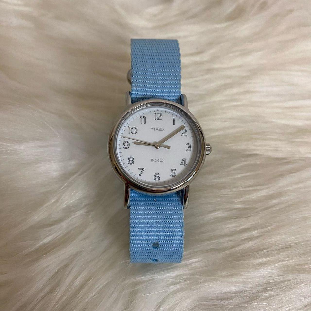 Timex Blue and Silver (3)