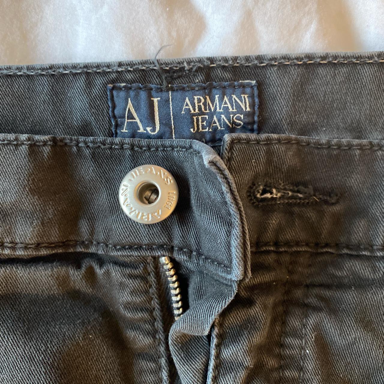 90s〜 ARMANI JEANS archive y2k 短丈 変形 希少 Vintage ARMANI JEANS Y2K Blue Jeans - Etsy