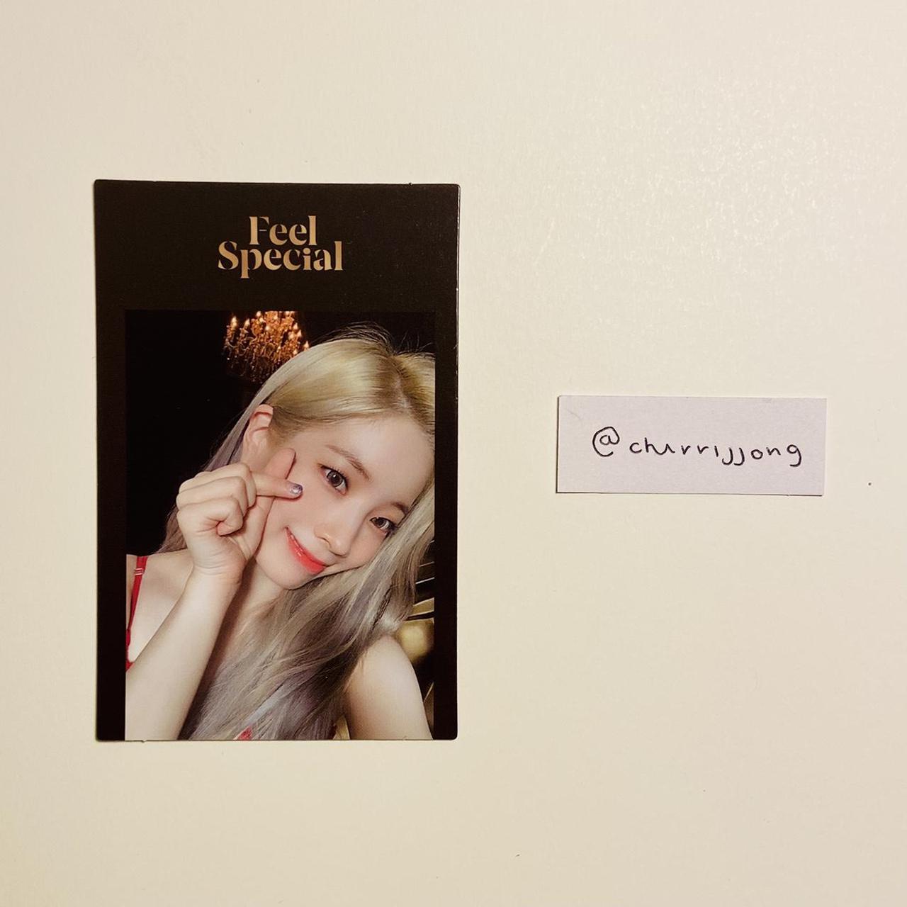 Twice Dahyun Feel Special Photocard OFFICIAL TWICE FEEL