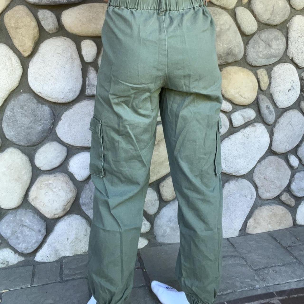 cargo pants • size s • no damage -> I am 5’4” for... - Depop