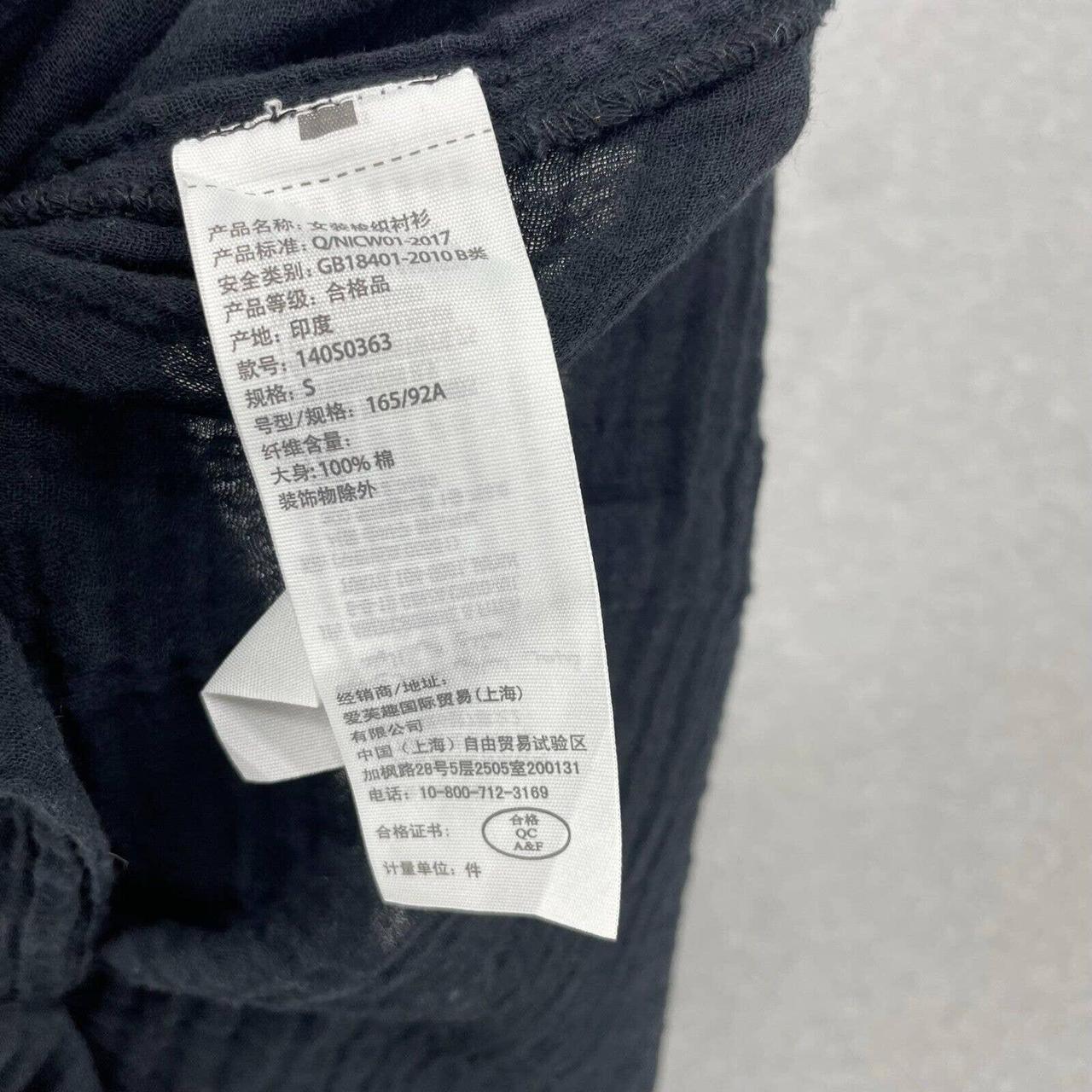 Abercrombie & Fitch Womens Button Down Gauze Shirt... Depop