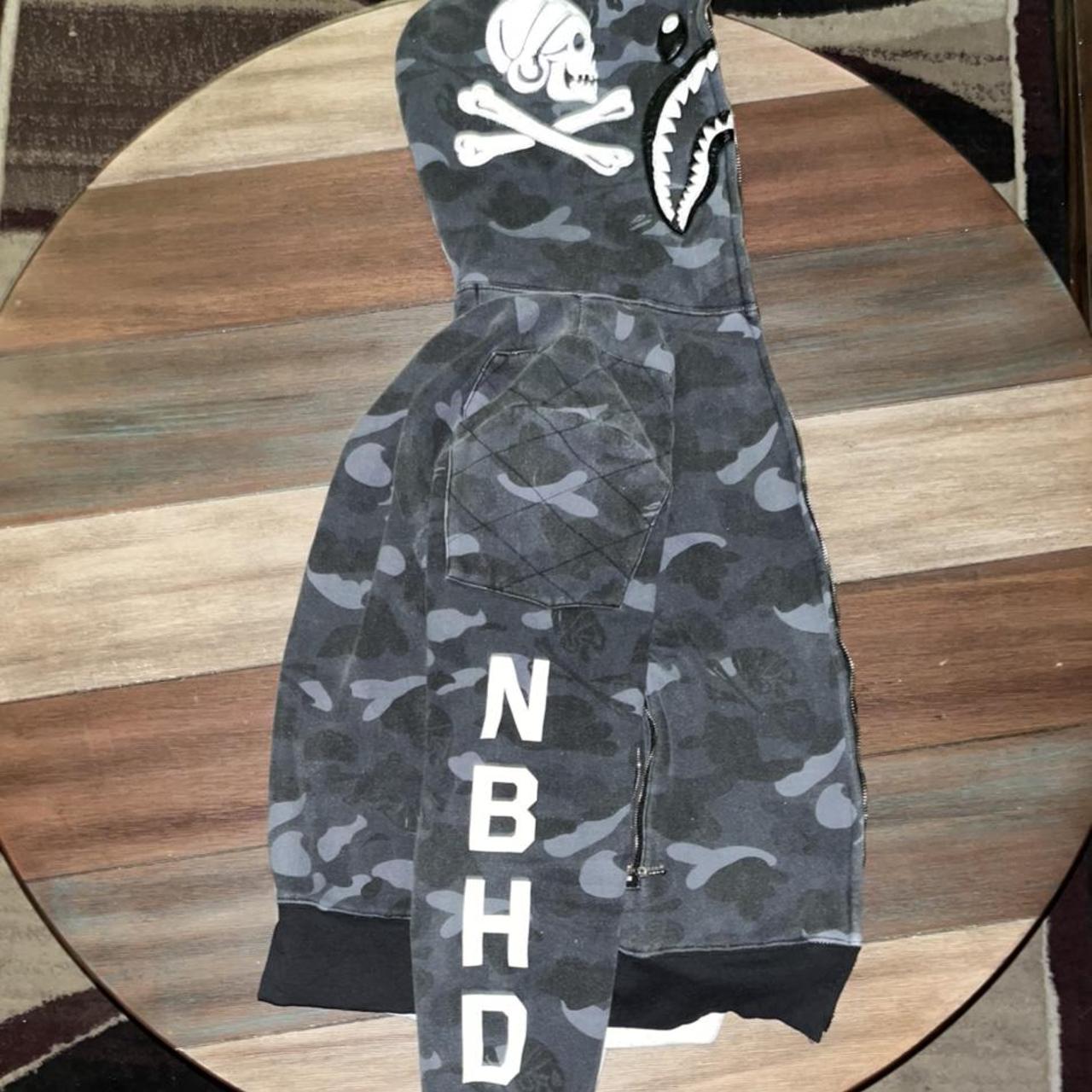 Bape x nbhd shark 2024 hoodie