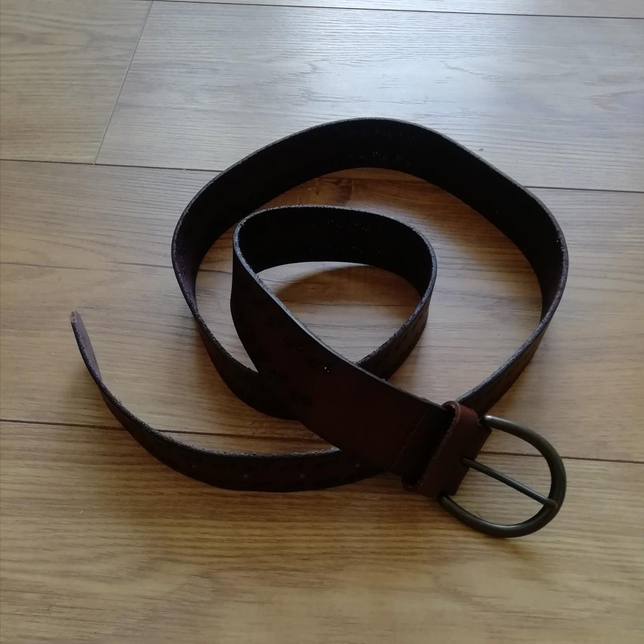 Fat Face, real leather long, so a Depop - Main Image