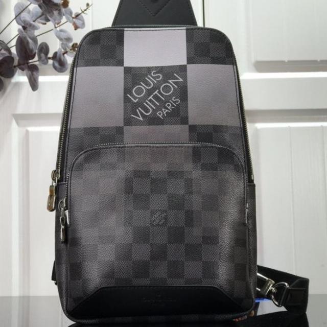 LOUIS VUITTON AVENUE SLING BAG. Damier Infini - Depop