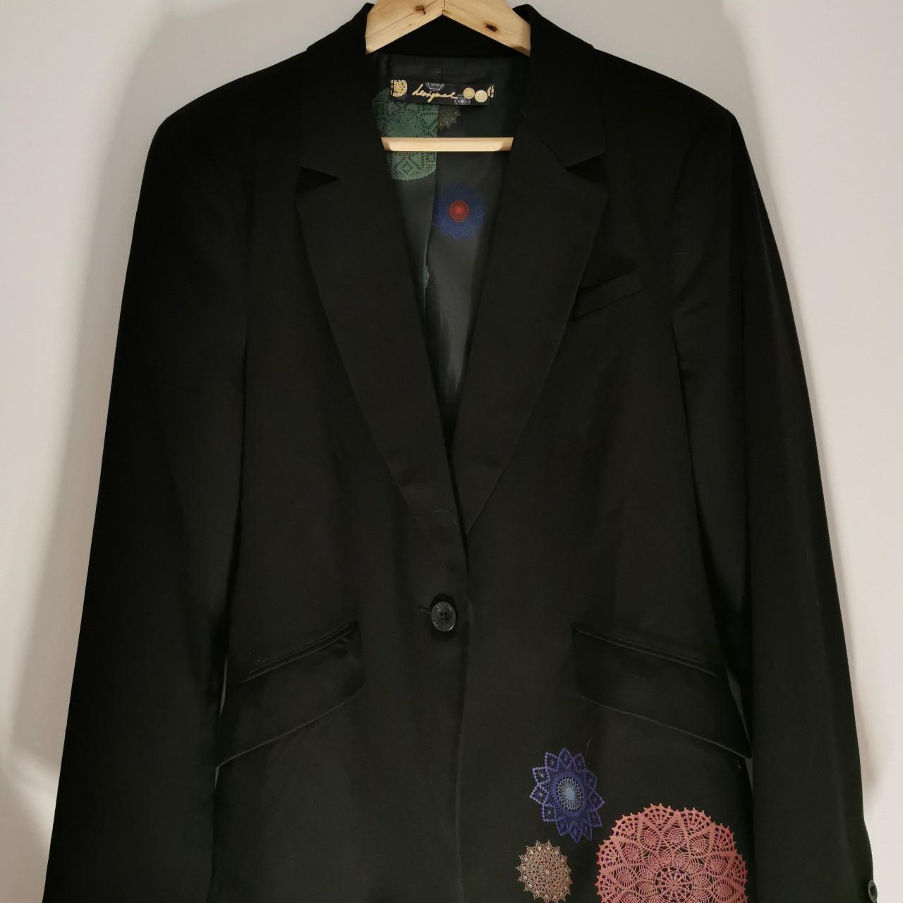 Desigual Pakaian Jadi Wanita Womens Jacket Black... Depop