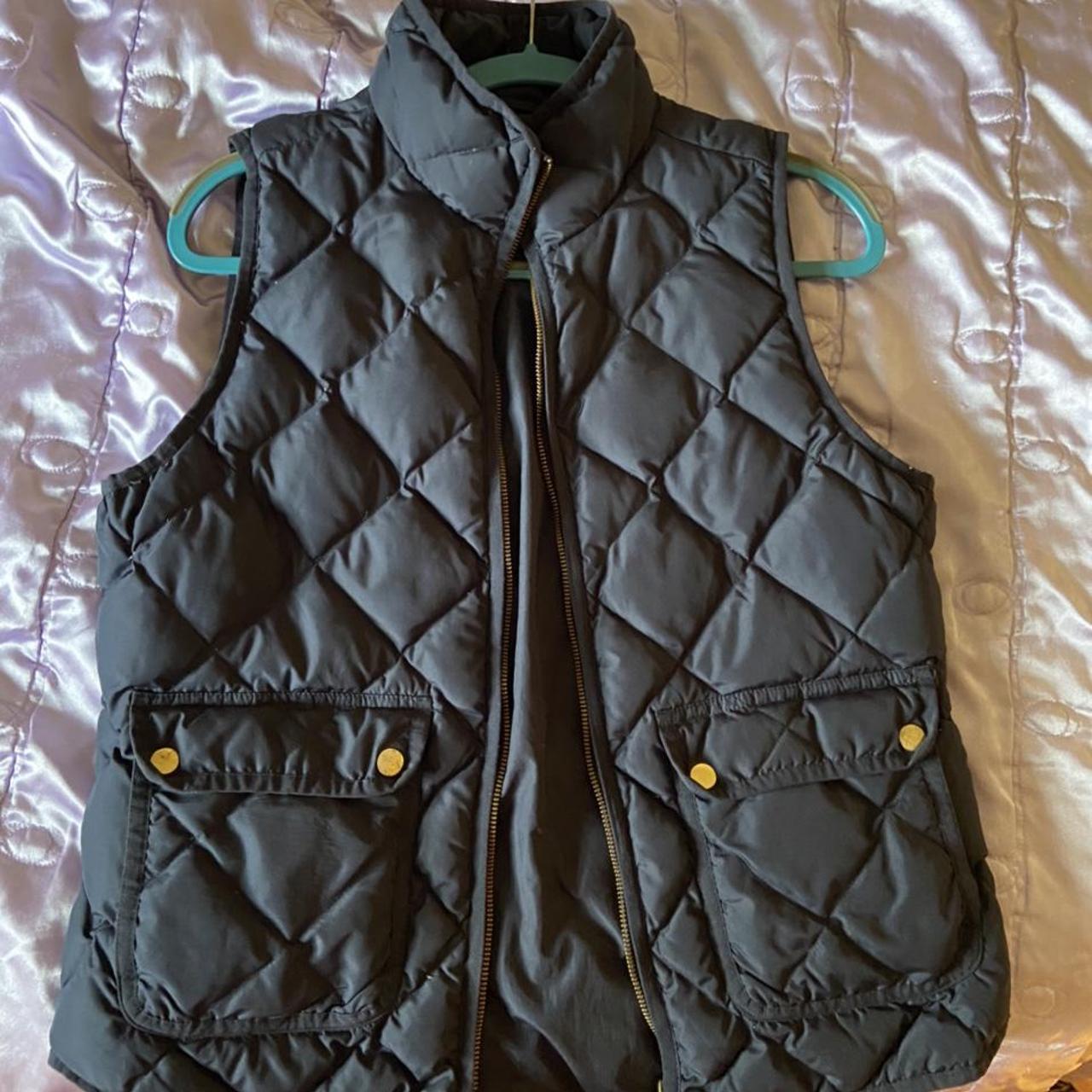 J.Crew Women's Navy Jacket Depop